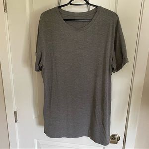 Grey alphalete muscle tee